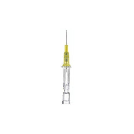 B. Braun Introcan Safety® IV Catheter, Straight, Thin wall Needle, Polyurethane, L0.55" OD 24GA, 26mL/min, 14 mm, 50 each/box, 4251611 - 02 - A Medi Supplies