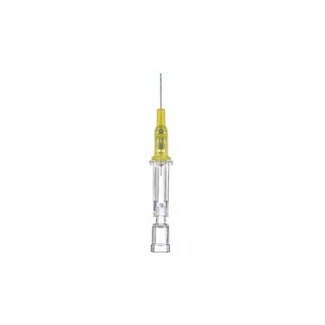 B. Braun Introcan Safety® IV Catheter, Straight, Thin wall Needle, Polyurethane, L0.55" OD 24GA, 26mL/min, 14 mm, 50 each/box, 4251611 - 02 - A Medi Supplies