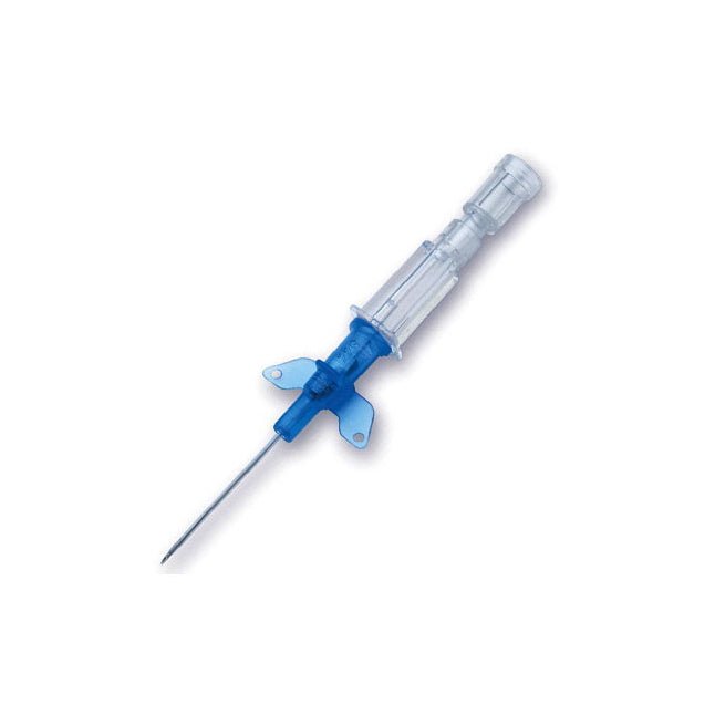 B. Braun Introcan Safety Iv Catheter, Winged, Polyurethane 24GA x 0.55", 50 each/box, 4251614 - 02 - A Medi Supplies