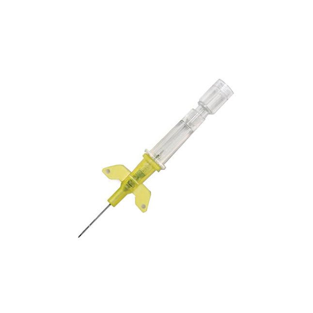 B. Braun Introcan Safety Iv Catheter, Winged, Polyurethane 24GA x 0.75", 50 each/box, 4253523 - 02 - A Medi Supplies