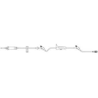 compare product B. Braun Primary Gravity IV Set with 2 CARESITE® Injection Sites 15 drops/mL, Priming Volume: 20 mL, Length: 104 in. (264 cm), 50 each/case 354203
