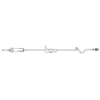 compare product B. Braun Primary Gravity IV Administration Set, With One Non-Needle-Free Injection Site, 18mL, L93