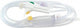 B. Braun Primary Gravity IV Administration Set, With Two Non - Needle - Free Injection Site, 17mL, L84", 15 drops/mL, 10/Pack, 50 each/case V1443 / BBV1443 - A Medi Supplies