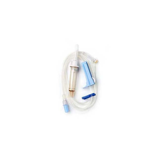 Baxter Solution Set, DUO-VENT Spike, CLEARLINK Luer Activated Valve, Male Luer Lock Adapter, 10GTT, L92" 48 each/case 2C8419S