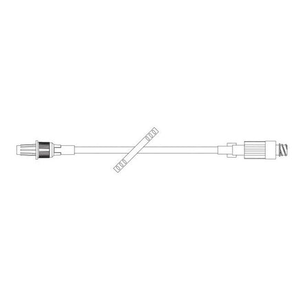 Baxter Straight-Type Catheter Extension Set, Standard Bore, Clearlink Luer Activated Valve, 7.6" 50 each/case 2N8378