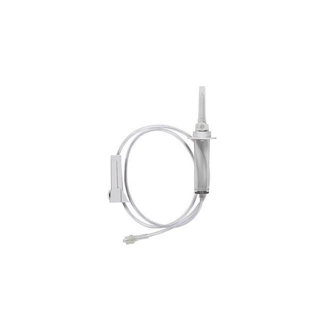 Baxter Intravenous Basic Solution Set, 10GTT, L85" 48 each/case JC5428 - A Medi Supplies
