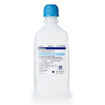 compare product Baxter Sterile Water For Irrigation USP, 1000mL 12 each/case JF7114 Replaced by JF7624