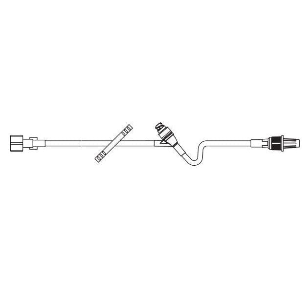 Baxter Straight - Type Extension Set, Minivolume, CLEARLINK Luer Activated Valve, 8" 48 each/case JC9944 - A Medi Supplies