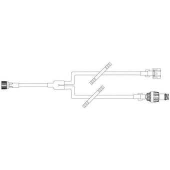compare product Baxter Y-Type Catheter Extension Set, Standard Bore, ONE-LINK, Needle-free IV Connector 200 each/case 7N8377