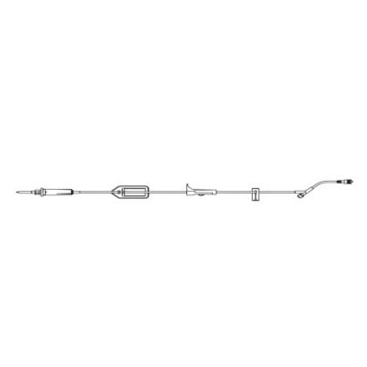 B. Braun Filterflow® Filtered IV Administration Set, with Non-Needle-Free Injection Site, 21mL, L91" 50 each/case 352424