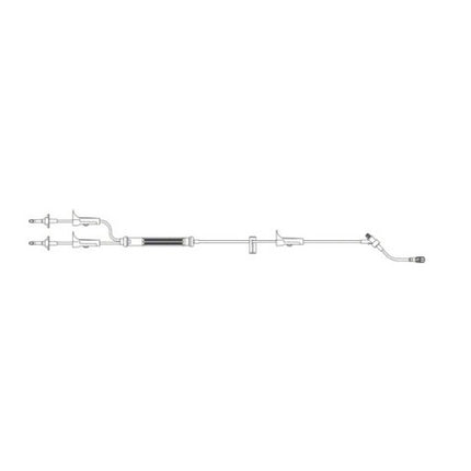 B. Braun Gravity Blood Administration Set, with One CARESITE® Injection Site, 24.8mL, L112" 50 each/case 354217