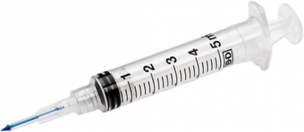 5 mL Syringe with Interlink® Vial Access Cannula 100/bx 400 bx/ case BD 303403 - A Medi Supplies