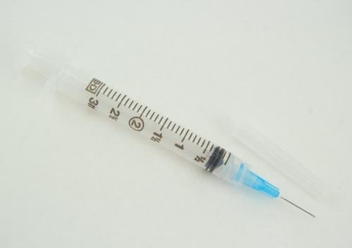 BD Luer - Lok™ Syringe with attached needle 25 G x 5/8 in., sterile, single use, 3 mL/ 3cc, 100/box 8 Box/case 309570 / BD309570 - A Medi Supplies