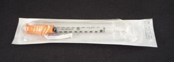 compare product BD SafetyGlide™ Insulin Syringe with Permanently Attached Needle 1mL, 29GA X 0.5in 100/box 4 Box/case 305930