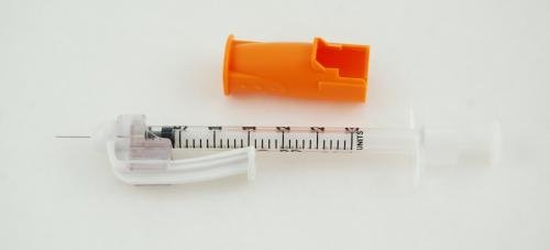 BD SafetyGlide™ Insulin Syringe with Permanently Attached Needle 3/10mL 31GA x 5/16", 100/box 4 Box/case 305937 - A Medi Supplies