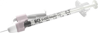 BD SafetyGlide™ Insulin Syringe with Permanently Attached Needle 3/10mL 31GA x 5/16", 100/box 4 Box/case 305937 - A Medi Supplies