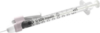 BD Syringe & Needle Insulin 1.0cc 31g X 6mm Safetyglide 100/box 4 Box/case 328446 - A Medi Supplies