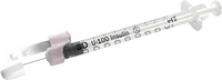 BD Syringe & Needle Insulin 1.0cc 31g X 6mm Safetyglide 100/box 4 Box/case 328446 - A Medi Supplies
