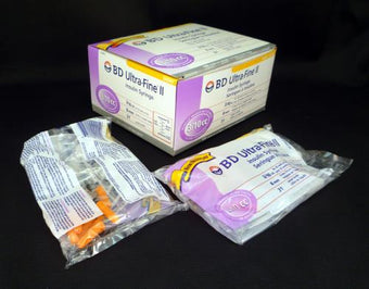 compare product BD Syringe & Needle Insulin 3/10cc 8mm 31Gx5/16in Ultra-fine 100/box 5 Box/case 320440