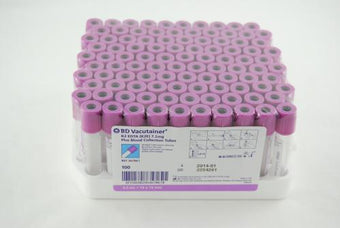 compare product BD Tube Vacutainer Hemo+13 X 75mm 4 Ml Lav P56 100/Box 10Box/Case 367861