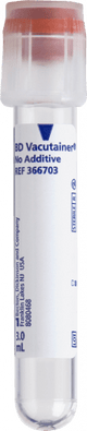 BD Tube Vacutainer Plh 13x75mm 3.0ml Clear Plbl 100/Box 10Box/Case 366703 - A Medi Supplies
