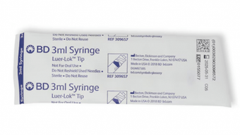 compare product BD General Use Syringe, No Needle, Luer-Lok™ Tip 3 mL 200 / bx 4 bx/ case 309657