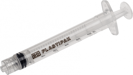 BD General Use Syringe, No Needle, Luer - Lok™ Tip 3 mL 200 / bx 4 bx/ case 309657 - A Medi Supplies