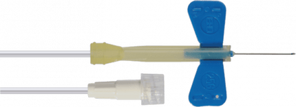 BD Set Blood Coll 25 X 0.75 W/O Luer 12In Tubing Safety - lok 50/Box 4 Box/Case 367298 - A Medi Supplies