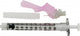 BD Syringe & Needle 3cc 21g X 1.5in Safety Eclipse 50 Box 6 Box/case 305784 - A Medi Supplies