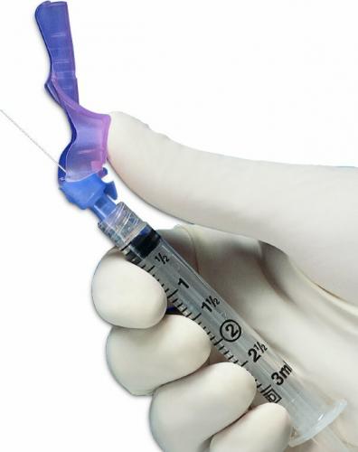 BD Syringe & Needle 3cc 25g X 5/8in Safety Eclipse 50/Box 6 Box/Case 305781 - A Medi Supplies