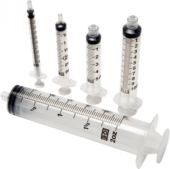compare product BD General Use Syringe, Luer-Lok™ Tip, 1mL Graduation, 30mL 56 each/box, 4 box/case 302832