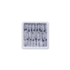 BD Allergist Tray, with L3/8" OD 27GA PrecisionGlide™ Permanently Attached Needle, 1/2mL, 40 tray/case, 305536 - A Medi Supplies