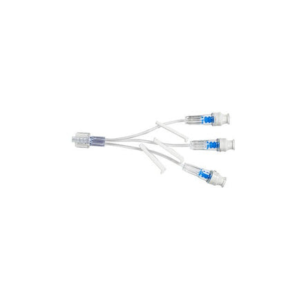 BD Extension set, Smallbore Tubing, Trifuse, 0.3mL Priming Volume, Short, L4.5", 100 each/case, 20038E - A Medi Supplies