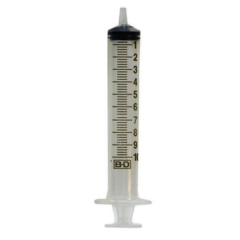 compare product BD General Use 10mL Syringe, Slip-Tip, 850 each/case Non-Sterile 301030