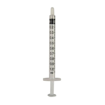 compare product BD General Use 1mL Syringe, Slip-Tip, 3000 each/case Non-Sterile 301025