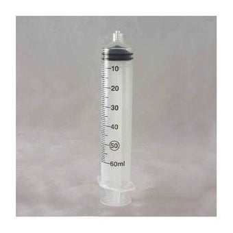 compare product BD General Use Syringe, Luer-Lok™ Tip, 60mL bulk  Non-Sterile 125 each/box 301035