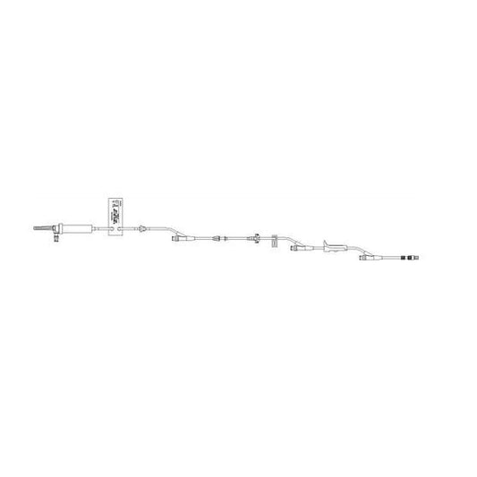 BD Infusion Set, Non - Vented, 26mL Priming Volume, L128" 20 each/case 10015861A - A Medi Supplies