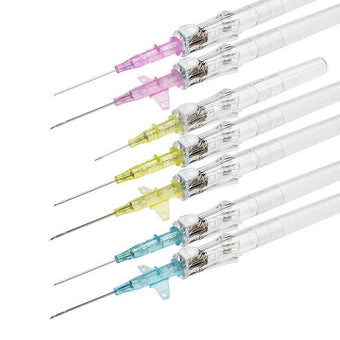 compare product BD Insyte Autoguard Bc Pro Catheter, Winged Pink 20GA x 1