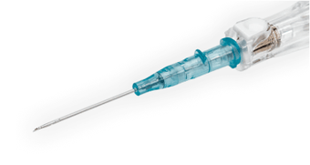 compare product BD Insyte Autoguard Shielded IV Catheter, Non-winged 50 each/box, 4 box/case 381054
