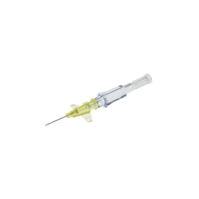 BD Insyte - N™ IV Catheter, with Wings, L0.56" OD 24GA, Yellow 50 each/box, 381311 - A Medi Supplies