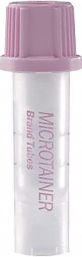 compare product BD Microtainer® Blood Collection Tube, Capillary , K2EDTA, 50 each/box, 365974