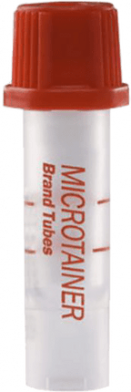 BD Microtainer® Blood Collection Tube, Silicone Coated, 250uL to 500uL, 50 each/box, 365963 - A Medi Supplies