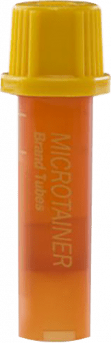 BD Microtainer® Tube, 400uL to 600uL, SST™ Gel Serum Separator Additive, Amber, 50 each/box, 365978 - A Medi Supplies