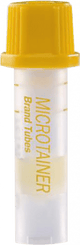 BD Microtainer® Tube, 400uL to 600uL, SST™ Gel Serum Separator Additive, Clear, 50 each/box 365967 - A Medi Supplies