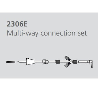 compare product BD Multi-way Connecting Set, Oncology, BD2306E 60 each/case 2306E