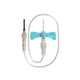BD Vacutainer® Blood Collection Set, Push Button with Luer Adapter L12" Tubing, L0.75"x 23GA, Light Blue, 50 each/box, 367342 - A Medi Supplies