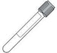 BD Vacutainer® Fluoride Tube with Hemogard Closure, 6 mL, 13 x 100 mm, Grey Cap, 100 each/box, 367925 - A Medi Supplies