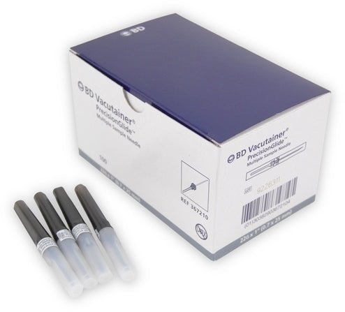 BD Vacutainer® Multi - Sample Blood Collection Needle, 22GA x 1", 100 each/box, 360210 - A Medi Supplies
