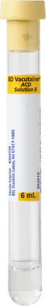 BD Vacutainer® Whole Blood Tube, Glass, L100mm, OD 13mm, 6mL, 100 each/box, 364816 - A Medi Supplies