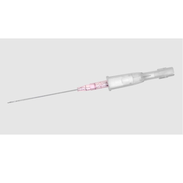 BD Cathena Safety IV Catheter with BD Multiguard Technology Yellow 24GA 0.75" 30 each/box, 4 box/case 386815